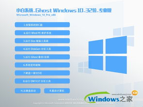 小白win10系統下載32位專業版v1705